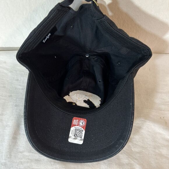 Iowa Hawkeyes Icon Officially Licensed Adjustable Baseball Hat One Size Black - Picture 7 of 9